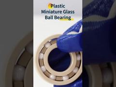 6205 প্লাস্টিকের বিয়ারিং PEEK রেস ZrO2 বলের সাথে ধরে রাখুন গভীর গ্রোভ বল বিয়ারিং 25x52x15 মিমি