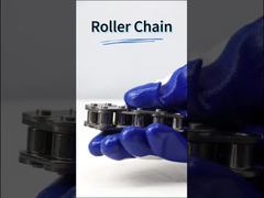C2040 25.4 মিমি স্টেইনলেস স্টিল অ্যান্টি-কোরোশন পিচ রোলার চেইন, কনভেয়ার শিল্প ব্যবহারের জন্য