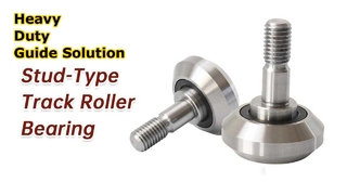 হেভি-ডিউটি গাইড মেকানিজমগুলির জন্য স্টাড-টাইপ ট্র্যাক রোলার বিয়ারিং (ইন্টিগ্রেটেড বোল্ট শ্যাফ্ট, সিল করা)