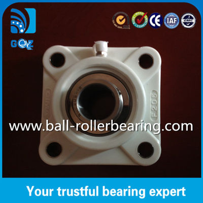 কেনা হোয়াইট হাউজিং প্লাস্টিকের বালিশ - ব্লক লিনিয়ার বল লেয়ারিংস স্থায়িত্ব UCF205-16 অনলাইনে উৎপাদন