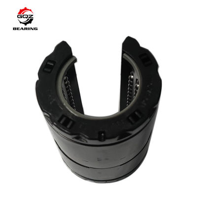 কেনা ক্রোম ইস্পাত উপাদান LM16UUOP ওপেন টাইপ লিনিয়ার বল বিয়ারিং রাবার সিলড লিনিয়ার বুশিং অনলাইনে উৎপাদন