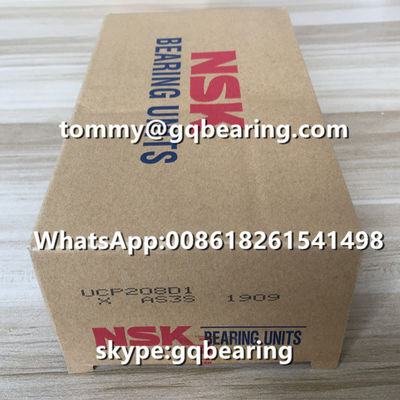 কেনা জাপান উৎপত্তি কাস্ট আয়রন উপাদান NSK UCP208D1 দুই-বোল্ট বালিশ ব্লক বল লেয়ার অনলাইনে উৎপাদন