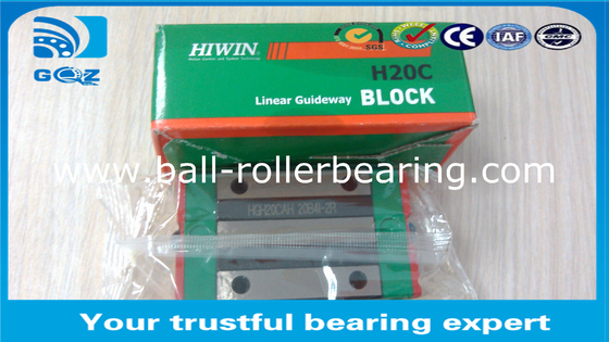 সিএনসি মেশিন লিনিয়ার বল লেয়ার HGH30CA SP / UP যথার্থতা 28x60x45mm