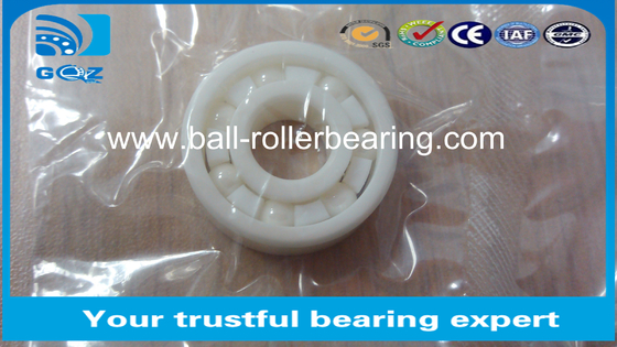 Si3N4 ZrO2 6003 সম্পূর্ণ সিরামিক গভীর গ্রোভ বল লেয়ার 17x35x10mm
