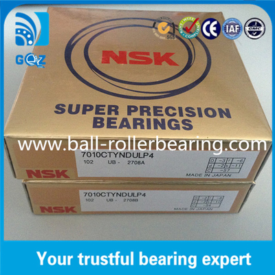 7010CTYNSULP4 যন্ত্রপাতি মেশিনের জন্য উচ্চ নির্ভুলতা bearings 50x80x16 মিমি