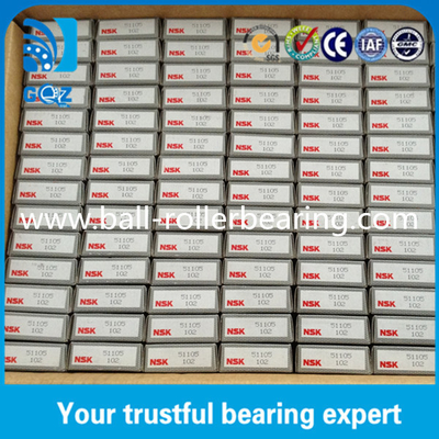 উচ্চ নির্ভুলতা 51105 জাপান মূল এক দিকের ধাক্কা বল লেয়ার সঙ্গে ধাক্কা বল লেয়ার