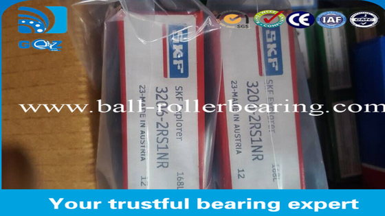 3204A-2RS1 কৌণিক যোগাযোগ বল বিয়ারিং / সিলড কৌণিক যোগাযোগ বিয়ারিং 20*47*20.6