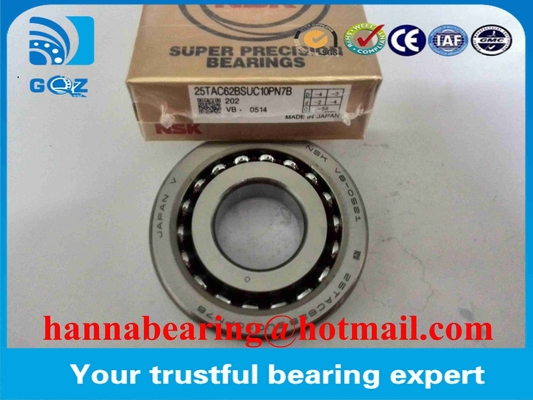 স্ক্রু সাপোর্ট লেয়ার 25TAC62BDUC10PN7B কৌণিক যোগাযোগ থ্রাস্ট বল লেয়ার 25x62x30mm