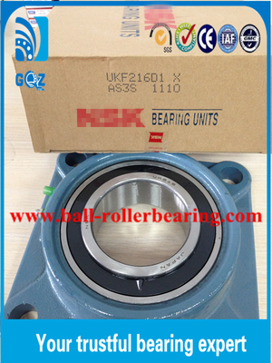 UKF216D1 হাউজিং/হাউজিং ইউনিট 80x140x45 মিমি সহ বালিশ ব্লক বিয়ারিং