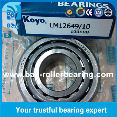 LM12649/10 কোপযুক্ত হুইল বিয়ারিংস Rodamientos KOYO উচ্চ নির্ভুলতা