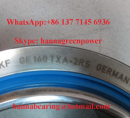 GE 140 TXA-2LS ইস্পাত / PTFE ফ্যাব্রিক গোলাকার প্লেইন লেয়ার রক্ষণাবেক্ষণ মুক্ত 140x210x90mm