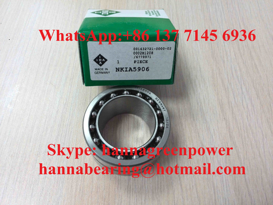 35x55x27mm সুই রোলার বিয়ারিং NKIA5907 অভ্যন্তরীণ রিং সঙ্গে কৌণিক যোগাযোগ বিয়ারিং