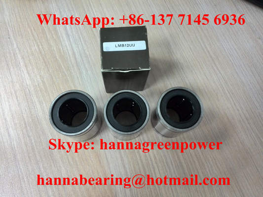 LMB12UU লিনিয়ার বাসিং LBB12UU লিনিয়ার বল লেয়ার 19.05x31.75x41.275mm