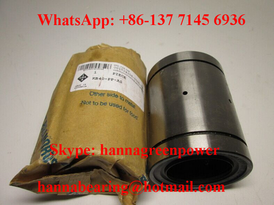 ক্ষয় প্রতিরোধী KBZ12-PP লিনিয়ার বুশিং বল লেয়ার 19.05x31.75x41.275mm