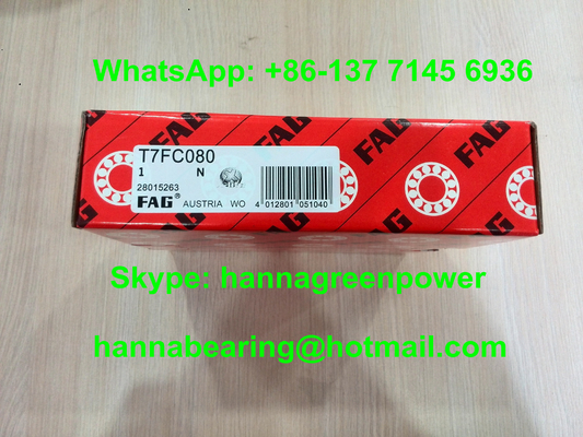 80x160x45 মিমি এক্স-লাইফ ট্যাপার প্রিসিশন রোলার লেয়ারিং T7FC080-XL T7FC 080/QCL7C