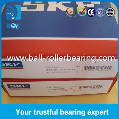 1১২ কোপার হোল স্টিল কেজ গোলাকার রোলার লেয়ার SKF 23128CCK/W33