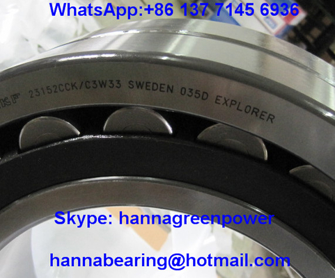 ইস্পাত খাঁচা 23152CC/W33 গোলাকার রোলার লেয়ার 23152CCK/W33 260x440x144mm