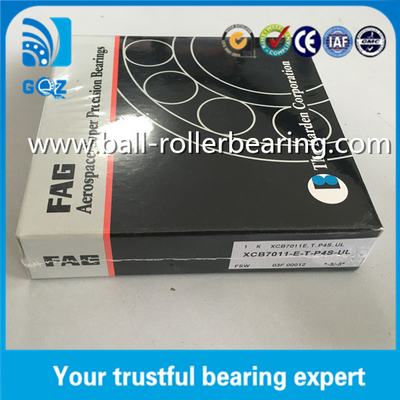 সিরামিক FAG যথার্থ কৌণিক যোগাযোগ বল বিয়ারিং XCB7011- E- T- P4S - UL ভিতরের ব্যাসার্ধ 55mm