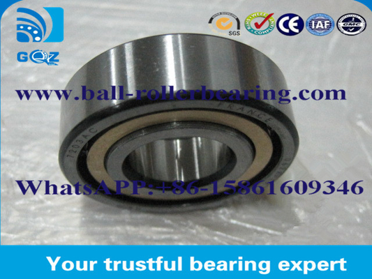 উচ্চ নির্ভুলতা কৌণিক যোগাযোগ বল বিয়ারিং 7203AC / আকার 17 * 40 * 1 2 মিমি