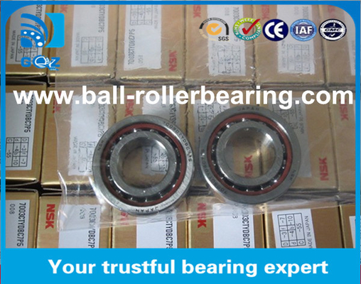 HCB7008-C-T-P4S স্পিন্ডল কৌণিক যোগাযোগ বল বিয়ারিং HCB7008.C.T.P4S NSK 40 x 68 x 15 মিমি