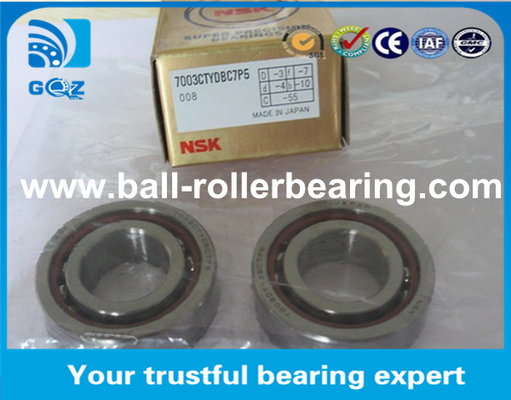 HCB7008-C-T-P4S স্পিন্ডল কৌণিক যোগাযোগ বল বিয়ারিং HCB7008.C.T.P4S NSK 40 x 68 x 15 মিমি