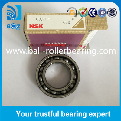 ওপেন টাইপ NSKHPS ডিপ গ্রুভ অটোমোটিভ লেয়ারিংস Gcr15 ক্রোম স্টিল NSK 6007CM