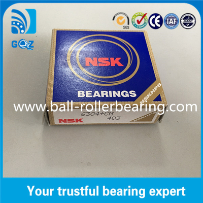 NSK 6304CM ডিপ গ্রুভ অটোমোটিভ লেয়ারিংস গ্রীস লুব্রিকেশন ওপেন টাইপ
