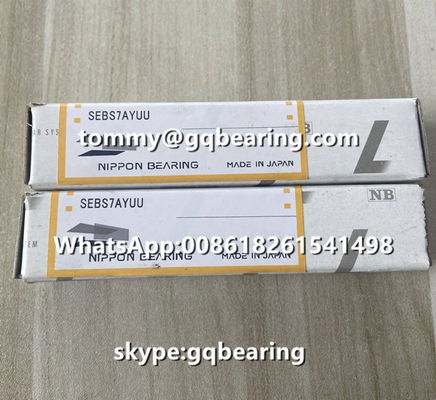 নোট SEBS7AYUU মিনিয়েচার স্লাইড Nippon SEBS7AY স্টেইনলেস স্টীল উপাদান Precision Linear Block