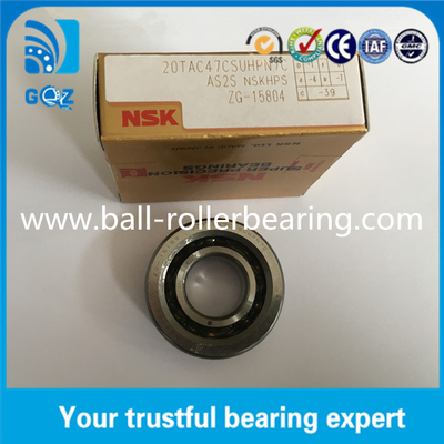 সুপার-প্রিসিশন 25TAC62BSUC10PN7B বল স্ক্রু সাপোর্ট লেয়ারিং যোগাযোগ অ্যাঙ্গেল 60° 25x62x15 মিমি