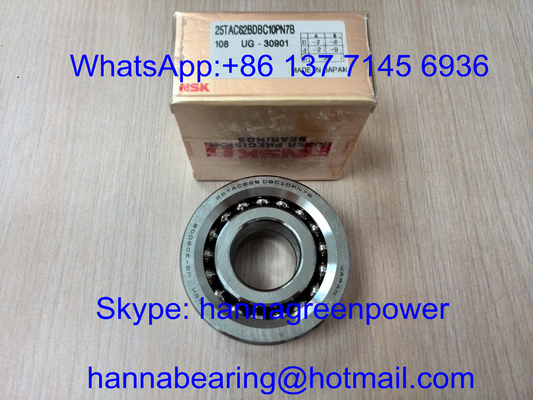 25TAC62BDBC10PN7B বল স্ক্রু সমর্থন বিয়ারিং / 60° যোগাযোগ কোণ স্পিন্ডল বিয়ারিং 25x62x30mm