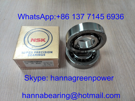 25TAC62BDBC10PN7B বল স্ক্রু সমর্থন বিয়ারিং / 60° যোগাযোগ কোণ স্পিন্ডল বিয়ারিং 25x62x30mm