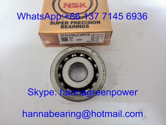 15TAC47BSUC10PN7B / 15TAC47CSUHPN7C কোণীয় যোগাযোগ থ্রাস্ট বল লেয়ার 15x47x15 মিমি
