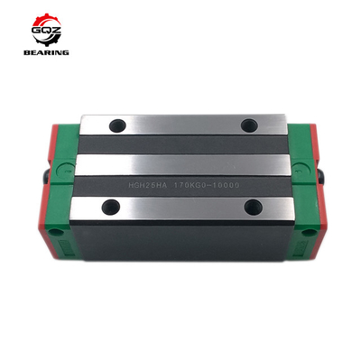 বর্গক্ষেত্র ব্লক HGH25CA গাইড ব্লক লিনিয়ার বল বিয়ারিং, লিনিয়ার স্লাইড বিয়ারিং 23x48x40mm