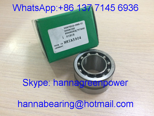 NKIA5904- এক্সএল / NKIA5904 কৌণিক যোগাযোগ বল বিয়ারিং / এক্স - জীবন ইগল রোলার 20 * 37 * 23 মিমি