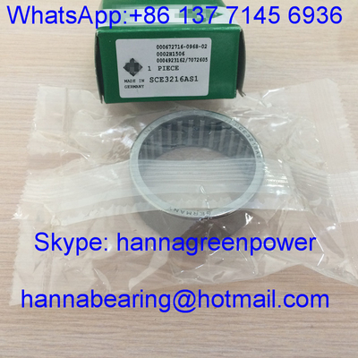 SCE3216AS1 / SCE3216 ইঞ্চি টানা কাপ সুই রোলার লেয়ারিং খোলা শেষ সঙ্গে, 50.8*60.325*25.4mm