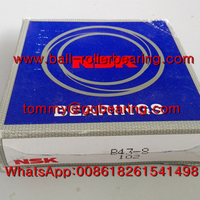 C0 ক্লিয়ারেন্স NSK B43-8 B43-8UR অটোমোটিভ গিয়ারবক্সের জন্য গভীর গ্রোভ বল লেয়ারিং