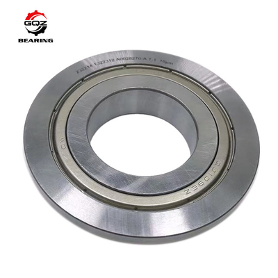 সলিড ব্রাস কেজ চার পয়েন্ট যোগাযোগ বল লেয়ার 60mm Bore QJ312N2MA