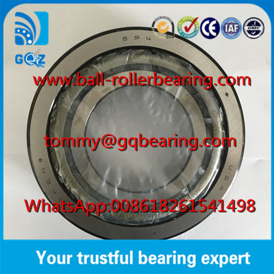 স্ট্যাম্পেড স্টীল কেজ TIMKEN 857/854 857-854 ইঞ্চি সিরিজ কোপযুক্ত রোলার বিয়ারিং
