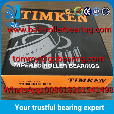 স্ট্যাম্পেড স্টিল কেজ TIMKEN L327249/L327210 ইঞ্চি সিরিজ কোপযুক্ত রোলার বিয়ারিং