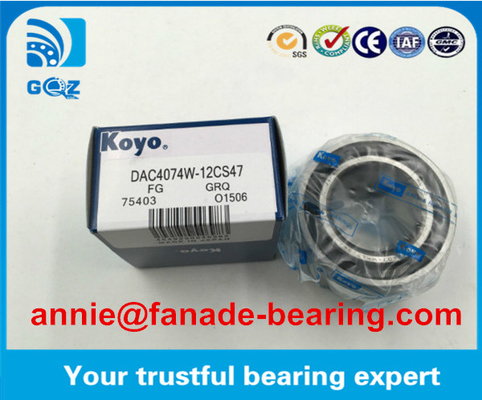 নতুন প্যাকিং কোয়ো হুইল হাব লেয়ারিং KOYO DAC4074W-12CS47 অটো হুইল হাব লেয়ারিং