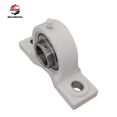 38.1mm Bore UCP208-24 POM উপাদান প্লাস্টিকের হাউজিং ইউনিট UCP208-24 স্টেইনলেস স্টীল বালিশ ব্লক বল বিয়ারিং