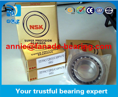 NSK 30TAC62BDBC10PN7A বল স্ক্রু সমর্থন বল লেয়ার কৌণিক যোগাযোগ বল লেয়ার
