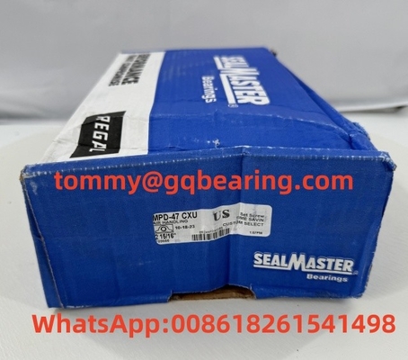 2-15/16 Bore Sealmaster MPD-47 CXU দুই বোল্ট বালিশ ব্লক বল বিয়ারিং কাস্ট আয়রন উপাদান