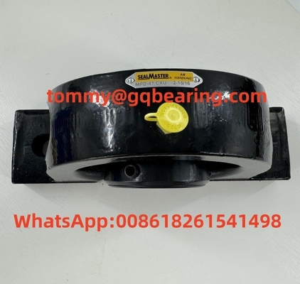 2-15/16 Bore Sealmaster MPD-47 CXU দুই বোল্ট বালিশ ব্লক বল বিয়ারিং কাস্ট আয়রন উপাদান