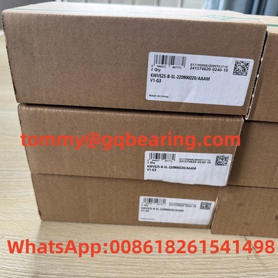 G1 Precision INA KWVE25-B-SL লিনিয়ার ব্লক KWVE25-B-SL-220900220/AAAM V1-G3 Narrow Long Type Linear Slide Bearing