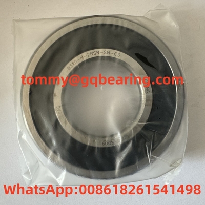 ইস্পাত শীট ধাতু খাঁচা FAG 6310-H-2RSR-SN-C3 গভীর গ্রোভ বল লেয়ার 50x110x27mm