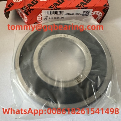 ইস্পাত শীট ধাতু খাঁচা FAG 6310-H-2RSR-SN-C3 গভীর গ্রোভ বল লেয়ার 50x110x27mm