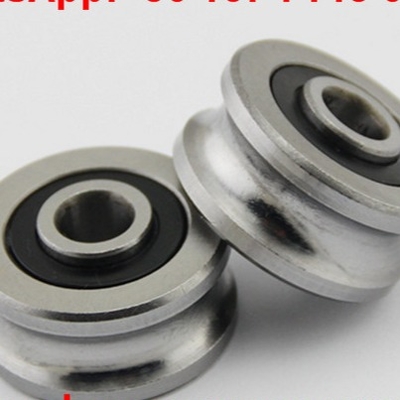 U Groove SG25-2RS লিনিয়ার গাইড রোলার লেয়ার SG25 টেক্সটাইল মেশিনের জন্য 8x30x14mm