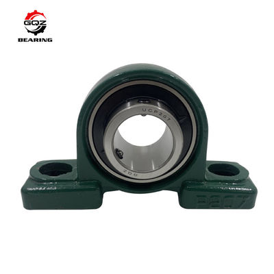 LEU 206 2F Vertical V-Type Bearing Unit, Double 2F Flinger-Rubber Anti-Mud Seals