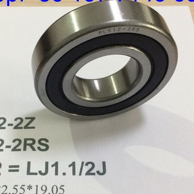 RLS12-2RS / LJ1.1/2-2RSJ ইঞ্চি আকার অটোমোটিভ বিয়ারিং গভীর গ্রোভ বল বিয়ারিং 38.1*82.55*19.05mm